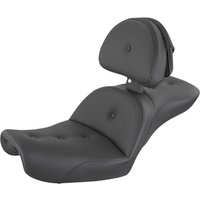 896-04-030RS - Saddlemen Explorer RoadSofa Seat For Harley Davidson FXD 1340 1996-1998 Pillow - Black