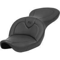 896-05-187 - Saddlemen RoadSofa Standard Reach Seat For Harley Davidson FXDWG 1340 1996-1998 Black Stitching - Black