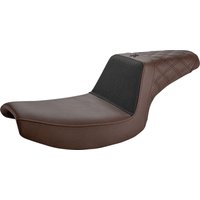 UN82-09-173BR - Saddlemen Unknown Industries Performance Gripper Seat For Harley Davidson FXR 1340 1986-1994 - Brown