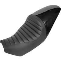 815-25-101 - Saddlemen Full Fender Solo Leather Seat For Harley Davidson XG 500 2015-2016 - Black
