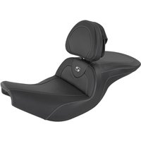 Image of I14-07-185BR - Saddlemen Roadsofa Carbon Fibre Seat For Indian Chief 111 2014-2020 - Black