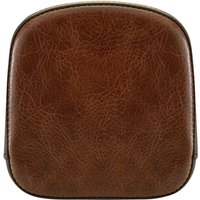 Image of 040741 - Saddlemen Tall Smooth Sissy Bar Pad For Harley Davidson FLDE 1750 2018-2020 - Brown