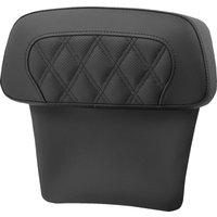 Image of 814-07-CPACK-LS - Saddlemen Chopped Tour Pak Lattice Stitched Backrest Pads For Harley Davidson FLHTCU 1690 2014-2016 - Black