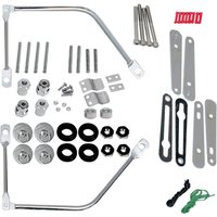 3501-0344 - Saddlemen S4 Quick Disconnect Saddlebag Mounting Kit For Harley Davidson FLDE 1750 2018-2019 Side - Chrome