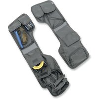 Image of 3501-0713 - Saddlemen Saddlebag Lid Organizer Set For Harley Davidson FLHR 1340 1994-1998 - Black