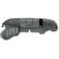 Image of 3508-0015 - Saddlemen Cruis'n Deluxe 3-Pocket Windshield For Harley Davidson FLHT 1340 1996-1998 Front - Black