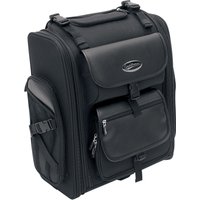 Image of 3515-0080 - Saddlemen S2200E Expandable Rear Sissy Bar Bag - Black/36.1L