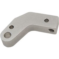 MEM9886 - Memphis Shades Headlight Mount Extension Hardware For Harley Davidson FXDWG 1340 1993-1998 - Silver