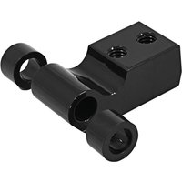 MEB9887 - Memphis Shades Short Headlight Mount Extension Hardware For Harley Davidson FXBB 1750 2018-2020 Black