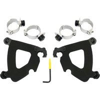 MEB1993 - Memphis Shades Gauntlet Fairing Trigger Lock Hardware Kit For Harley Davidson FXBB 1750 2018-2020 - Black