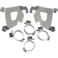 MEK1994 - Memphis Shades Cafe Fairing Trigger Lock Hardware Kit For Harley Davidson FXBB 1750 2018-2020 - Polished