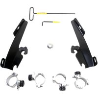 MEB1999 - Memphis Shades Batwing Fairing Trigger Lock Mounting Kit For Harley Davidson XL 1200 L 2006-2011 - Black