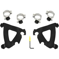MEB2038 - Memphis Shades Road Warrior Trigger Lock Mount Kit For Harley Davidson FXD 1340 1995-1998 - Black