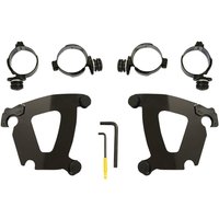 MEB2050 - Memphis Shades Road Warrior Trigger Lock Mount Kit For Harley Davidson FXFB 1750 2018-2019 - Black
