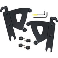 MEB2053 - Memphis Shades Road Warrior Trigger Lock Mount Kit For Harley Davidson FLS 1690 2012-2016 - Black