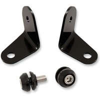 MEB8984 - Memphis Shades Turn Signal Relocation Hardware Kit For Harley Davidson FLSTC1340 1988-1999 - Black