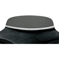 MEM0917 - Memphis Shades Slotted Stainless Steel Batwing Fairing Trim For Suzuki C 50 - Chrome