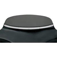 MEM0918 - Memphis Shades Slotted Stainless Steel Batwing Fairing Trim For Suzuki C 50 - Chrome