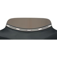 MEM0923 - Memphis Shades Slotted Stainless Steel Batwing Fairing Trim For Suzuki C 50 - Chrome