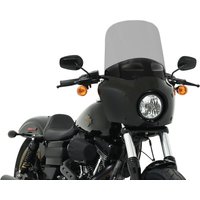 MEP87612 - Memphis Shades Road Warrior Windshield For Harley Davidson FLHR 1340 1994-1998 38 cm (15") - Black/Smoke