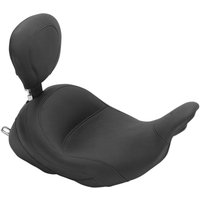 Image of 79910 - Mustang Lowdown Solo Seat For Harley Davidson FLHR 1584 - Black