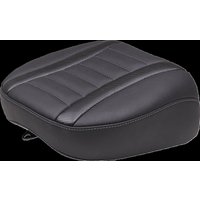 88402GM - Mustang Deluxe Touring Passenger Carbon Fibre Seat For Harley Davidson FLHTK 1868 2023-2024 - Black/Grey
