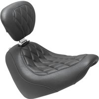 83016 - Mustang Wide Tripper Diamond Seat For Harley Davidson FXFB 1750 2018-2019 - Black
