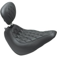 83046 - Mustang Wide Tripper Seat For Harley Davidson FLSL 1750 2018-2021 - Black