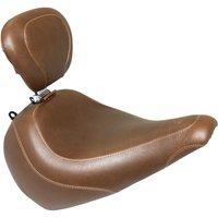 Image of 83019 - Mustang Wide Tripper Seat For Harley Davidson FLFB 1750 2018-2020 - Brown