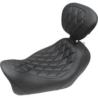 Image of 79799 - Mustang Wide Tripper Solo Seat For Harley Davidson FXDF 1690 2014-2016 - Black