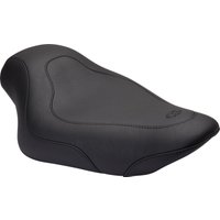 76570 - Mustang Tripper Synthetic Leather Solo Seat For Harley Davidson XL 1200 CX 2016-2020 - Black
