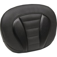 Image of 89015 - Mustang Deluxe Sissy Bar Pad For Harley Davidson FLHX 1923 2024-2026 - Black