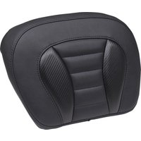 Image of 88405 - Mustang Deluxe Touring Chopped Tour Pack Sissy Bar Pad For Harley Davidson FLHX 1923 2024-2026 - Black