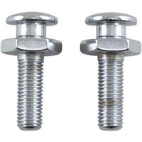 78027 - Mustang Seat Bolts and Mounting Nuts For Harley Davidson FLHR 1340 1994-1996 - Chrome