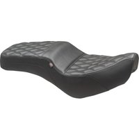 Image of 84003 - Mustang Squareback Double Diamond One Piece Seat For Honda CMX 500 Rebel 2024 - Black