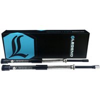 0414-0546 - Legend Suspension AXEOM8 Front Suspension System For Harley Davidson FLDE 1750 2018-2020 - Black