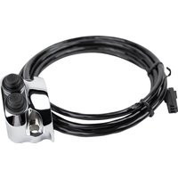 Image of 0616-0207 - Legend Suspension Handlebar Mounted Control For Harley Davidson FLHR 1450 1999-2003 - Chrome