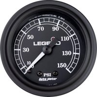 Image of 2212-0484 - Legend Suspension Fairing Mounted LED Backlit PSI Gauge For Harley Davidson FLHT 1450 1999-2003