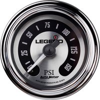 Image of 2212-0492 - Legend Suspension Fairing Mounted LED Backlit PSI Gauge For Harley Davidson FLHT 1450 1999-2003