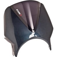 003CF - Puig Carbon Look Fairing with Vision Screen For Suzuki 125 XT 1999-2000 - Dark Smoke