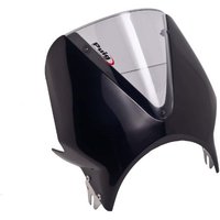 003NH - Puig Black Fairing with Vision Screen For Suzuki 125 XT 1999-2000 - Light Smoke