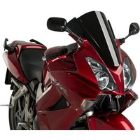 Image of 1097N - Puig Racing Screen For Honda VFR 800 2002-2012 - Black