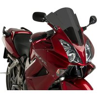 Image of 1097F - Puig Racing Screen For Honda VFR 800 2002-2012 - Dark Smoke