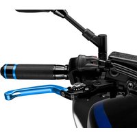 110AP - Puig Folding V3 Brake Lever For Ducati 1098 2007-2008 - Blue With Silver Selector