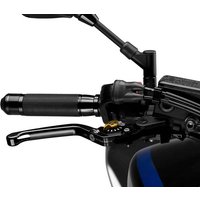 110NO - Puig Folding V3 Brake Lever For Ducati 1098 2007-2008 - Black With Gold Selector