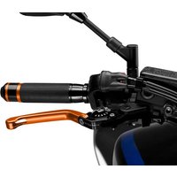 Image of 110TN - Puig Folding V3 Brake Lever For Ducati 1098 2007-2008 - Orange With Black Selector