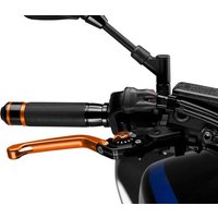 Image of 110TT - Puig Folding V3 Brake Lever For Ducati 1098 2007-2008 - Orange With Orange Selector