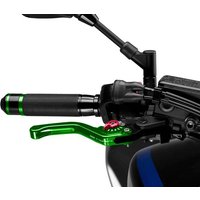 Image of 130VR - Puig Short V3 Brake Lever For Ducati 1098 2007-2008 - Green With Red Selector