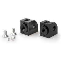 20675N - Puig Adjustable Footpeg Adaptors For Yamaha MT-07 25 - Black