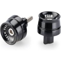 Image of 21002N - Puig Speed Bar Ends For Kawasaki Ninja 650 2020-2025 - Black